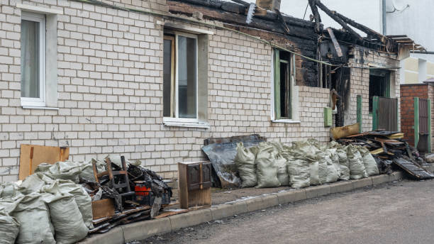 Professional Emergency Fire Cleanup technician working in Richmond, MN